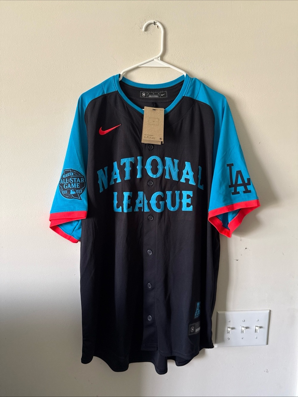 Men's Nike Shohei Ohtani #17 LA Dodgers 2024 MLB All Star Game Jersey Sz XL RARE